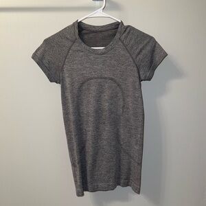 Heather Gray Lululemon Swiftly Tech Short Sleeve